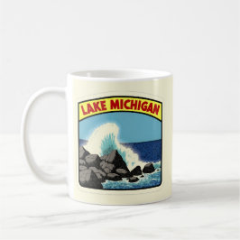 Mug Lac vintage Michigan