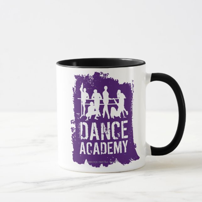 Mug L'académie de danse silhouette le logo (Droite)
