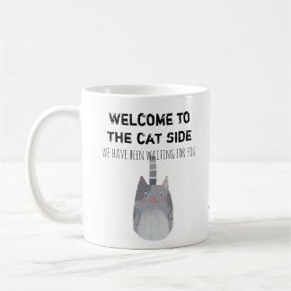Mug L'Accueil Amusant Du Côté Du Chat