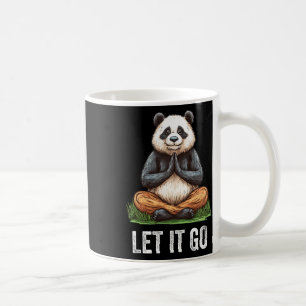 Mug Lâchez prise Panda faisant du yoga méditation zen
