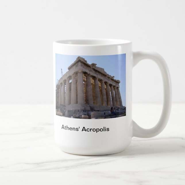 Mug L'Acropole à Athènes, Grèce (Droite)