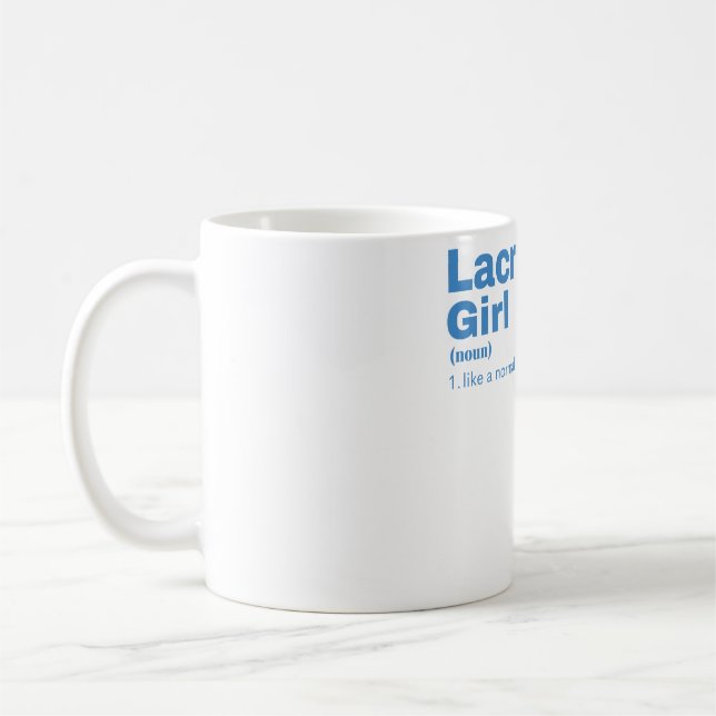 Mug Lacrosse Girl - Lacrosse (Gauche)