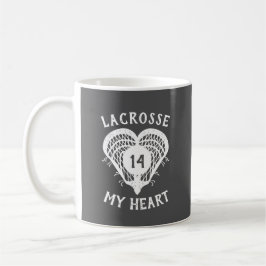 Mug Lacrosse Grey Mon Coeur