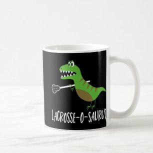 Mug Lacrosse Laxeur Dinosaur Dino Lover Sport Gif