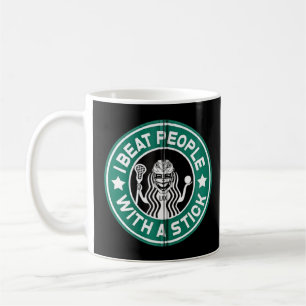 Mug Lacrosse Parody Lax I Battre Les Gens Avec Un Stic