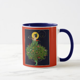 MUG LADAL AVEC NOËL CADEAUX ART DÉCO BEAUTÉ MODE