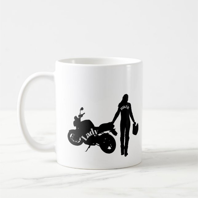 Mug Lady BIKER  (Gauche)