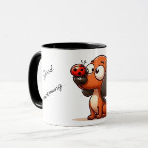 Mug Lady Bug Dachshund