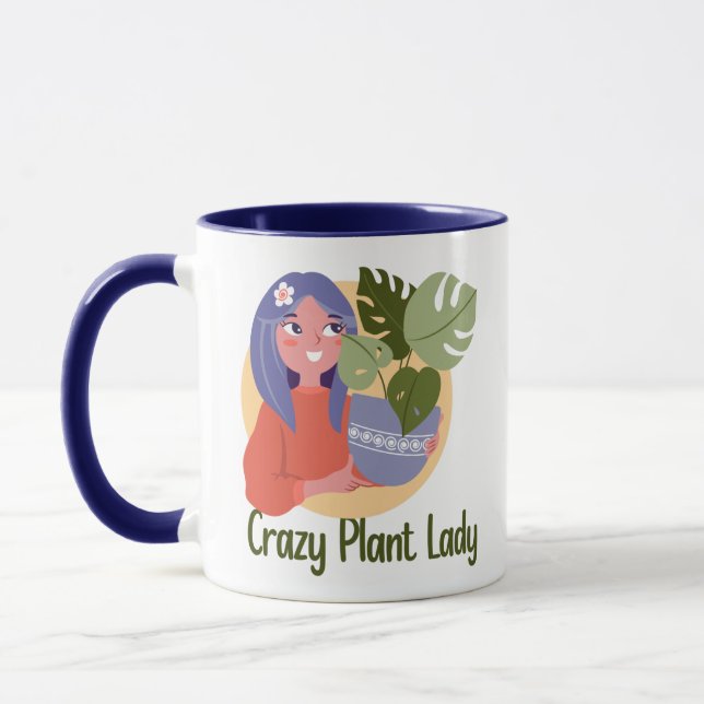 Mug Lady Mug, Plante folle (Gauche)
