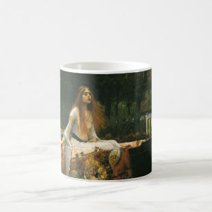 Mug Lady Shalott On Boat par John William Waterhouse