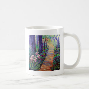 Mug Lady Slippers on the Path