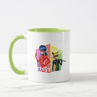 Mug Ladybug & Cat Noir | Confiance et fidélité