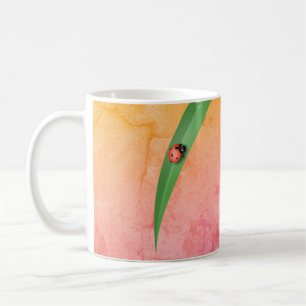 Mug Ladybug Leaf