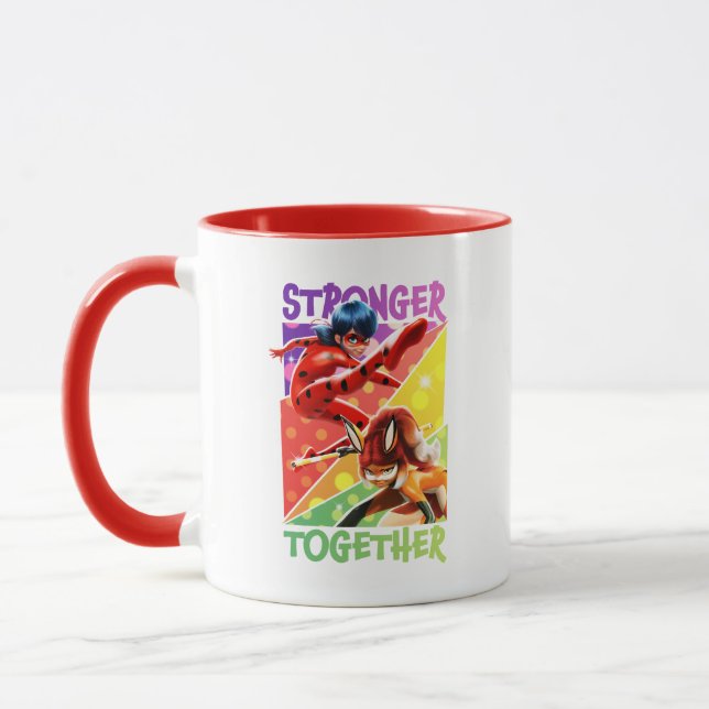 Mug Ladybug & Rena Rouge | Ensemble plus fort (Gauche)