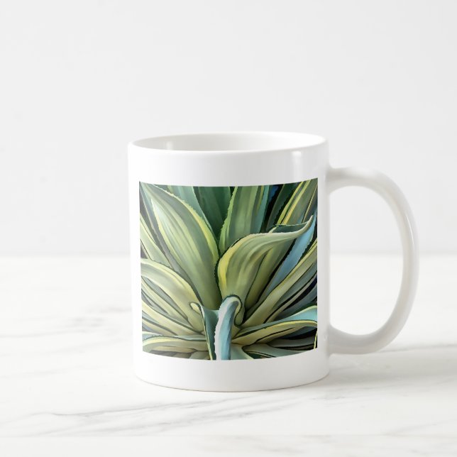Mug L'Agave Tropical Realism Art (Droite)