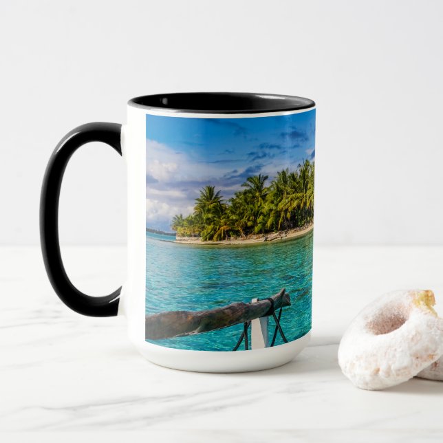 Mug Lagon de Bora Bora (Avec donut)
