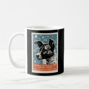 Mug Laika Space Dog Produit Vintage Ccp Russie soviéti