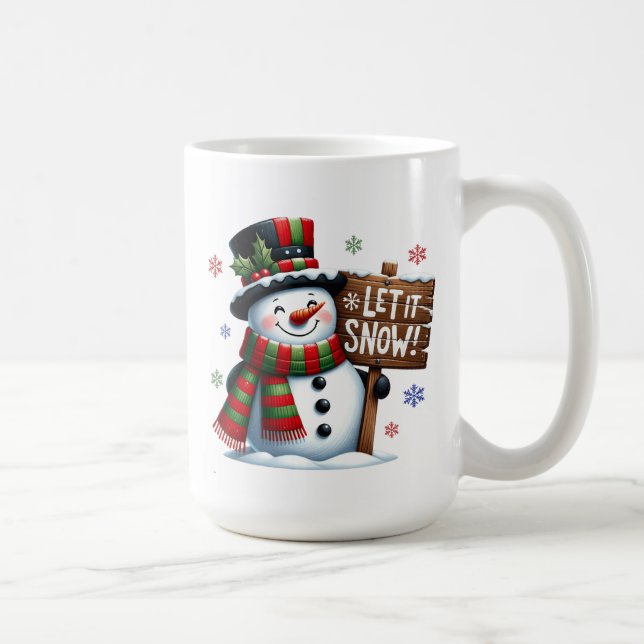Mug Laisse-le neiger (Droite)