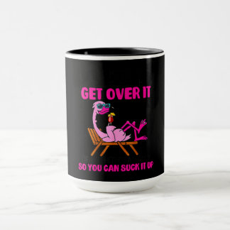 Mug Laisse-Moi Te Verser Un Grand Verre De Le Surmonte