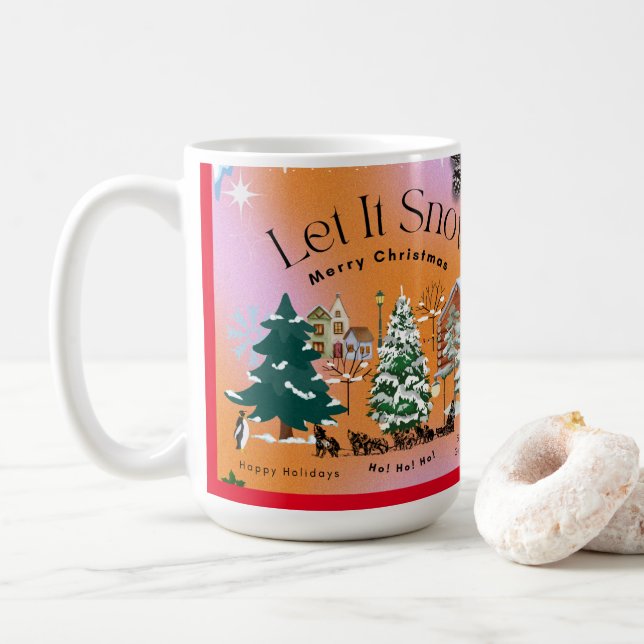 Mug Laisser neiger (Avec donut)