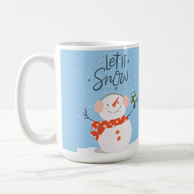 Mug Laisser neiger Noël (Gauche)