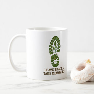 Mug Laissez des traces, prenez des souvenirs