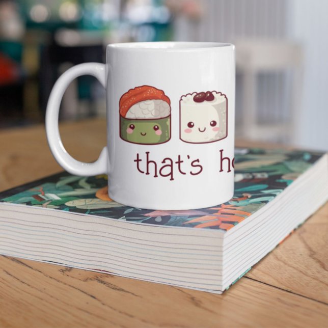Mug Laissez le bon temps rouler Kawaii Sushi (Créateur téléchargé)