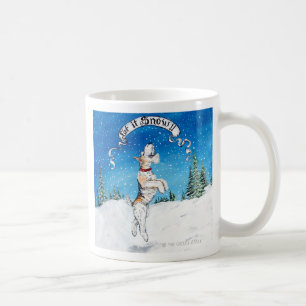 Mug Laissez lui neiger Fox Terrier de fil !