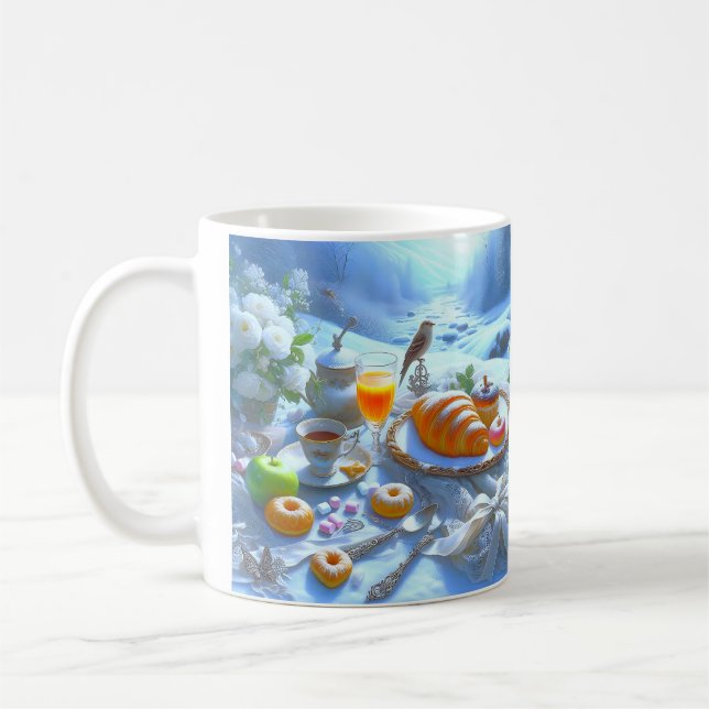 Mug Laissez-vous charmer par l'air du matin -  (Gauche)