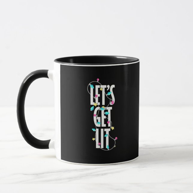 Mug Laissons la lumière de Noël (Gauche)