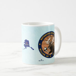 Mug Lait de l'élan de Matanuska