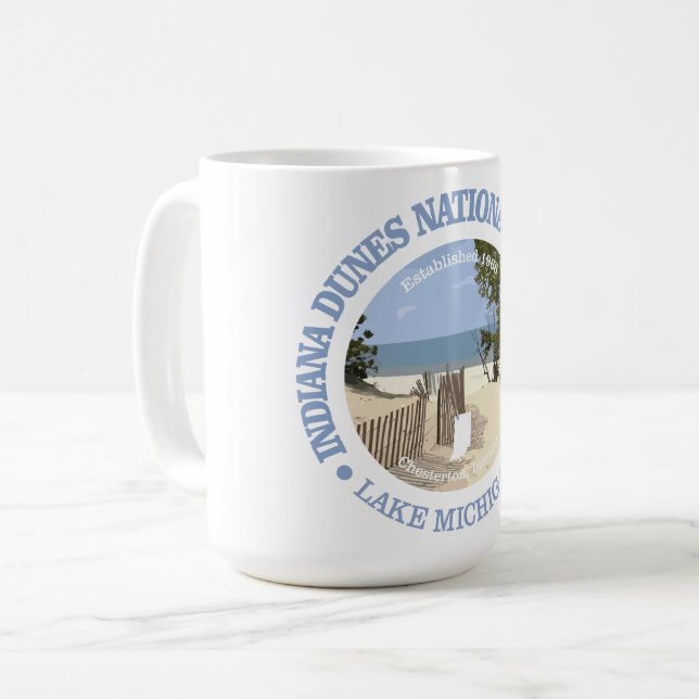 Mug Lakeshore national des dunes de l'Indiana (Devant gauche)