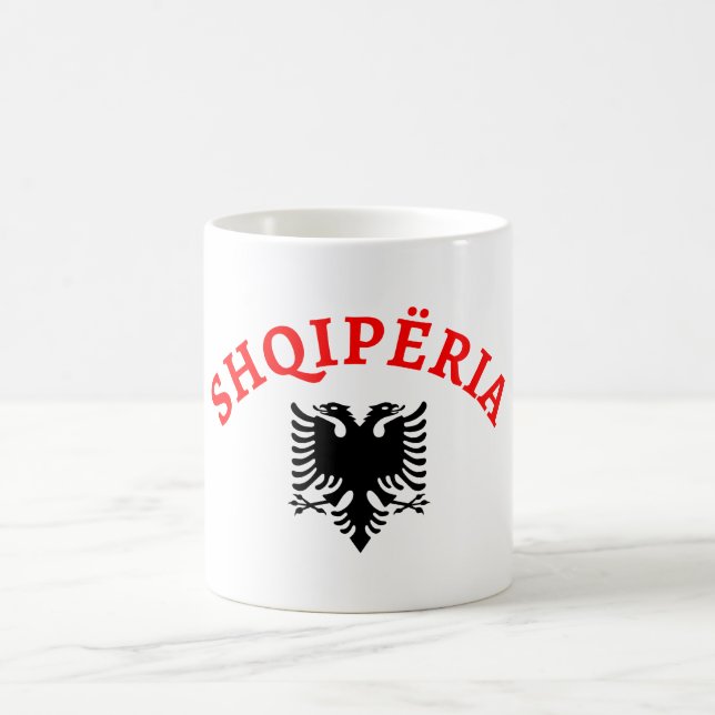 Mug L'Albanie et l'aigle - shqiponja de dhe de (Centre)