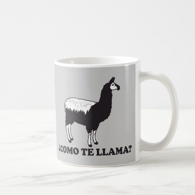 Mug Lama de Como Te (Droite)