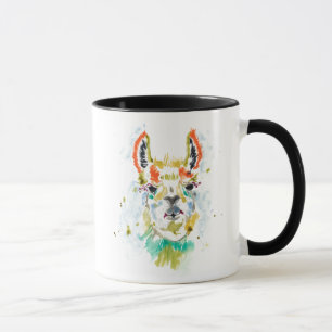 Mug Lama de haute fidélité - portrait