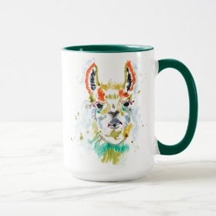 Mug Lama de haute fidélité - portrait