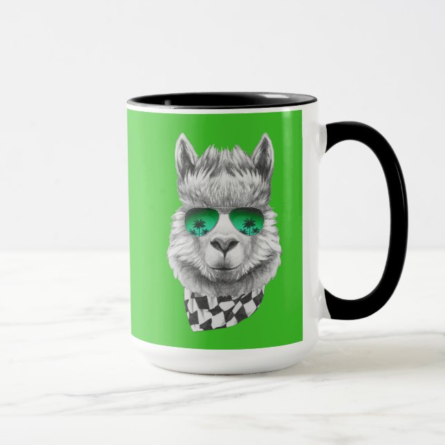 Mug Lama de la Californie (Droite)