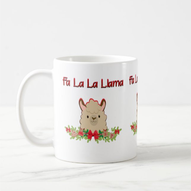 Mug Lama de La de La de fa (Gauche)