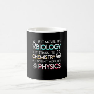 Mug L'amant de la Science déplace la chimie de