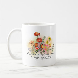 Mug Lamentations 3:23 His Mercies New Every Morning