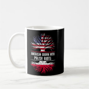 Mug L'Américain Cultive Avec Des Racines Polonaises Dr