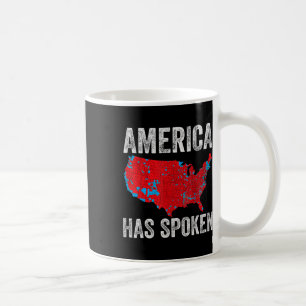 Mug L'Amérique A Parlé De La Carte Électorale De 2024 
