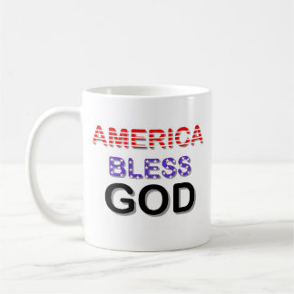 Mug L'Amérique bénissent Dieu