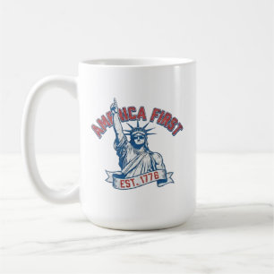 Mug L'AMÉRIQUE D'ABORD - Établ. 1776