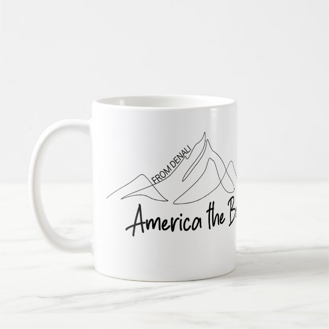Mug L'Amérique le magnifique golfe du Mexique Denali (Gauche)