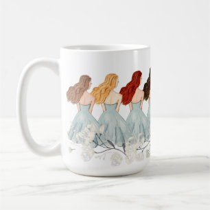 Mug L'amitié arrive dans toutes les couleurs   Cheveux