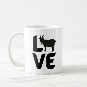 Mug L'amour avec la chèvre comme O