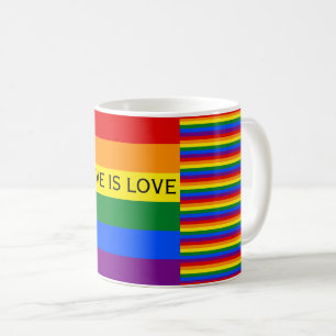 Mug L'amour est amour Rainbow Flag LGBT Gay pride