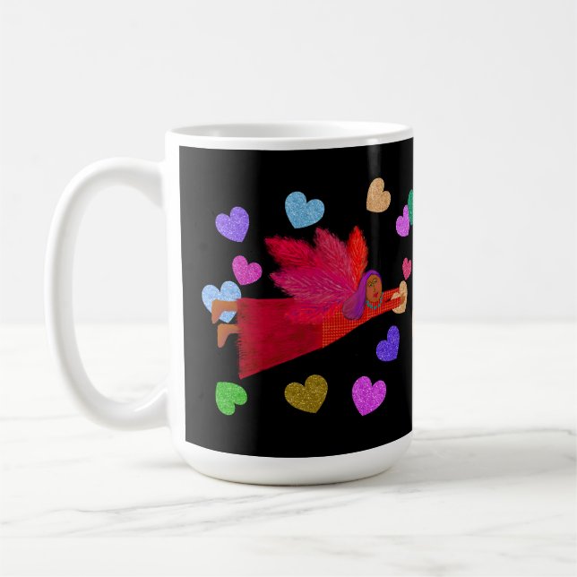 Mug L'amour est dans l'Air Angel Valentine (Gauche)