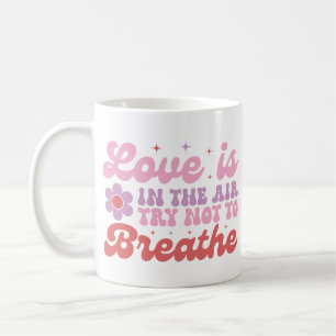 Mug "L'amour est dans l'air" Funny Valentine's Day